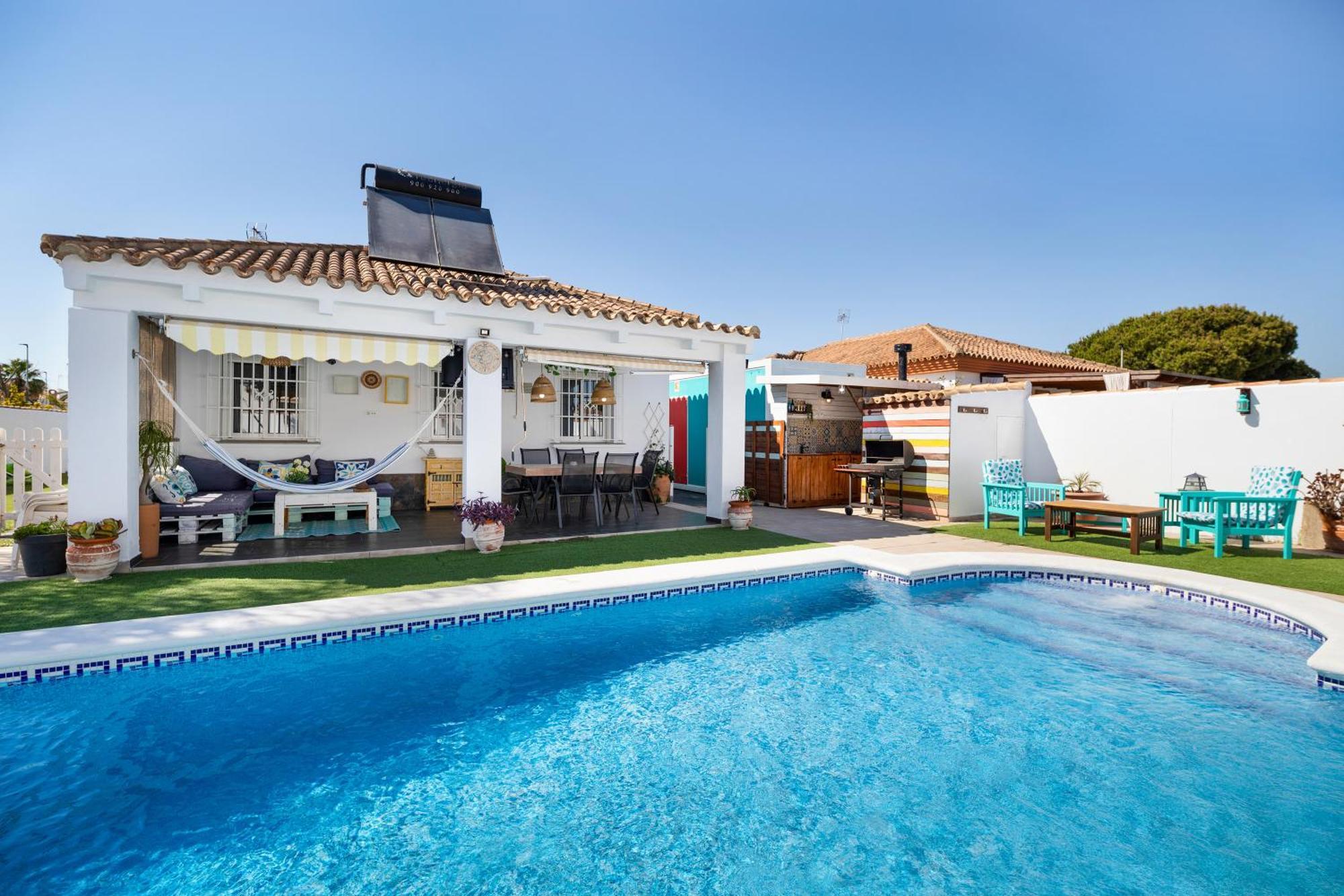 Casa Las Golondrinas-Solo Familias Chiclana de la Frontera Ngoại thất bức ảnh